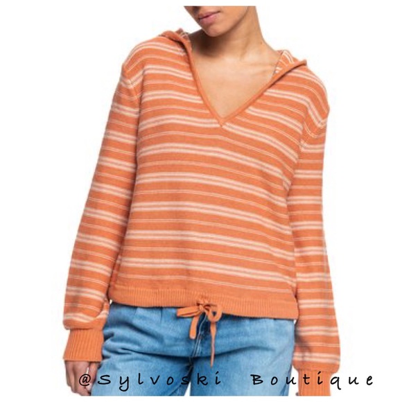 🔥ROXY Turning Out Hooded Sweater NWT - Picture 2 of 8